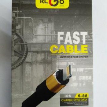 Кабель USB-iPhone8pin  1м KLGO S-88