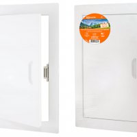 Люк ревизионный 300х500 белый метал TDM (8)