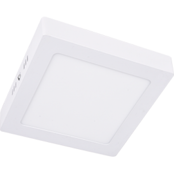 Светильник точечный накладной квадратный 12Вт 4200К Ecola 160x160x32мм (40)