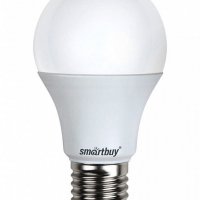 Лампа диодная A60  7Вт Е27 6000К 650Лм SmartBuy (100)