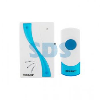 Звонок беспроводной Rexant RX-2 1x23A 2xR6 36мелодий 100м регулировка громкости (60)