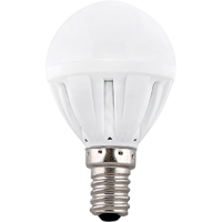 Лампа диодная шар G45  5Вт Е14 2700К Ecola Light (100)