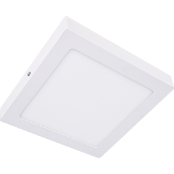 Светильник точечный накладной квадратный 18Вт 6500К Ecola 210x210x32мм (40)
