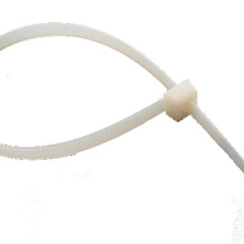 Хомут 7.6x300 белый 100шт InHome КСС
