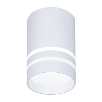 Накладной светодиодный точечный светильник TN235 WH/S белый/песок LED 4200K 5W D60*100