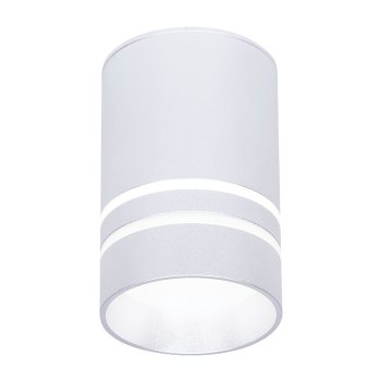 Светильник точечный накладной  5Вт 4200К Ambrella TN236 LED d60x100мм серебро/песок