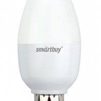 Лампа диодная свеча  7Вт Е14 6000К 550Лм SmartBuy (100)