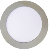Светильник точечный круглый  9Вт 4200К Ecola Хром 145x20мм (40)