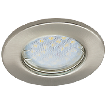 Светильник точечный MR16 GU5.3 сатин-хром Ecola DL90 кd74 30x80мм 2шт/уп (2/200)