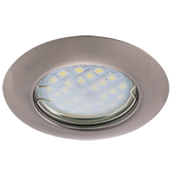 Светильник точечный MR16 GU5.3 сатин-хром Ecola DL92 кd74 30x80мм 2шт/уп (2/200)