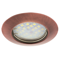 Светильник точечный MR16 GU5.3 черненая медь Ecola DL92 кd74 30x80мм 2шт/уп (2/200)