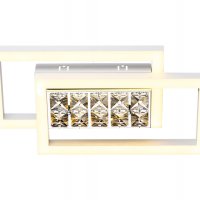 Настенно-потолочный светодиодный светильник без пульта FA107 WH белый 15W 3000K 380*200*85 (Без ПДУ)