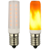 Лампа диодная T25  1Вт Е14 Ecola пламя (50/200)