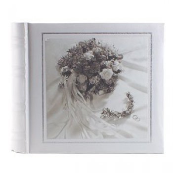 Фотоальбом 180 фото 10*15 Climax СВ46180 МS Свадебный книжный переплет с полем для записи (1/12)