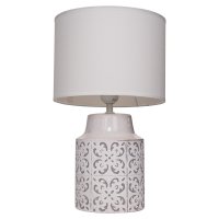 Настольные лампы Классические Gerhort G32062/1T WT WT Цоколь: 1xE27 Вт   Пульт-Нет