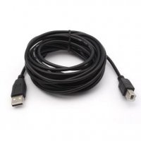 Кабель USB AM - BM 5 м, SmartBuy, серый (20/50)