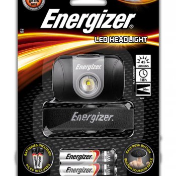 Фонарь налобный Energizer 1LED +2xLR3 (6)