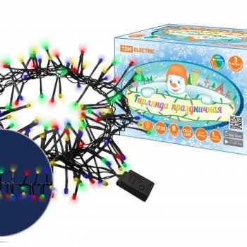 Гирлянда TDM 320LED MULTI Мишура 3м 8 режимов IP20 (36)
