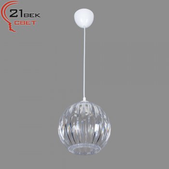 Светильник потолочный 1хE27 21Век 0333/1 прозрачный (5)