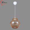 Светильник подвесной 1хE27 21Век 0335/1 коричневый (5)
