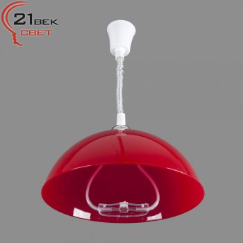 1639/1красный (5) Светильник бытовой потолочный (220V 15W E27)