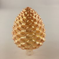 Плафон G4 "Шишка" оранжевая для галогенной лампы