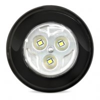 Фонарь светильник SmartBuy 133-B 3Вт 3хR03 черный (360)