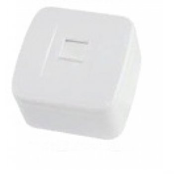 Розетка TDM Дача RJ45 белая (12/120)