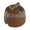 Выключатель пластиковый Усадьба 2ОП (четыре положения) какао (1)