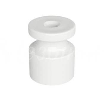 Изолятор пластиковый Усадьба D20х24мм белый (100)