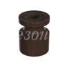 Изолятор пластиковый Усадьба D20х24мм коричневый