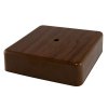 Распаячная коробка для кабель-канала 100х100х29мм,темное дерево,IP 40, Урал ПАК