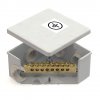 Коробка GE  []85*40 ОП IP55, урав. потенциал, шина, 6 вводов (60)
