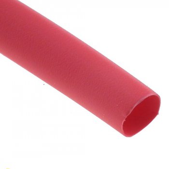 Термоусаживаемая трубка 10/5, красная, 1 метр (SBE-HST-10-r)