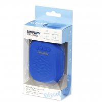 Колонка портативная Bluetooth SmartBuy 150 Bloom 3Вт аккумулятор 400мАч MP3/FM/microSD/USB/AUX синий (1/30)