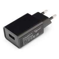 Адаптер 220В USB Cablexpert PC-25 2A черный (1/150)