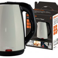 Чайник электрический сталь-пластик TDM Ника 1.8л 1800Вт бежевый (12)