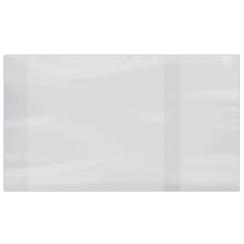 Обложка  ПВХ А4 Пифагор 100мкм 305*560мм для учебников, контурных карт, атласов универсальная прозрачная (5/50)