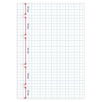 Сменный блок к тетради на кольцах А5 BRAUBERG "Белый" 80 л. (1/42)