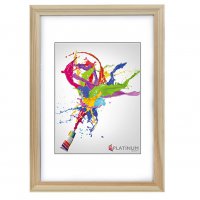 Рамка дерево 30x40 с18 белое дерево Platinum (17)