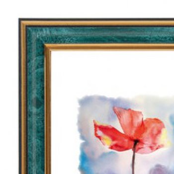 Рамка пластик 20x20 Зебра 1,7мм 3899 малахит (25)