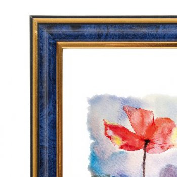 Фоторамка 24*30 Зебра 1,7мм 3877 бирюза (1/25)