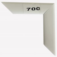 Фоторамка 24*30 Зебра 2,2мм 700 пластик белый (1/25)