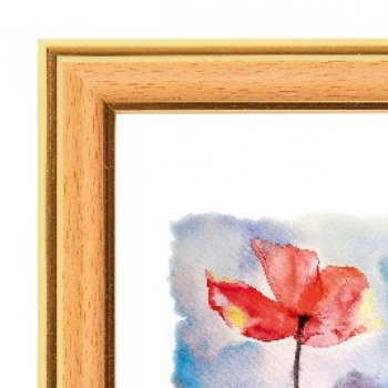 Фоторамка 25*25 Зебра 1,7мм 3922 желт/зол. (1/25)