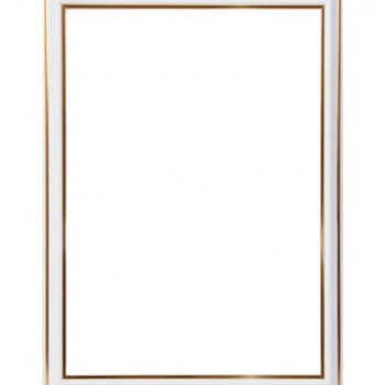 Рамка пластик 50x60 Зебра 1,7мм 3915 молоко (10)