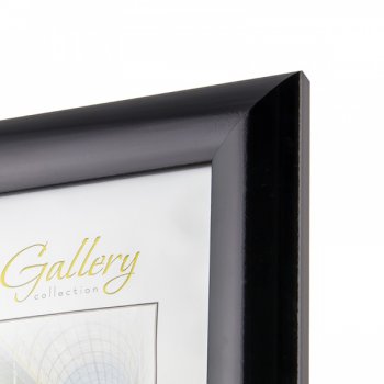 Рамка пластик 40x50 Gallery 647277-16 черный широкий (6)