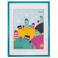 Рамка пластик 30x40 Палитра аквамарин металлик (17)