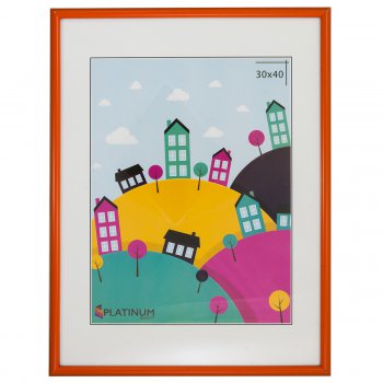 Фоторамка 30*40 "Палитра" оранжевый (1/17)