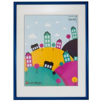 Фоторамка 30*40 "Палитра" синий металлик (1/17)