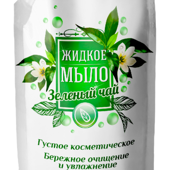 Мыло жидкое Vestar 1л дой-пак Зеленый чай (6)